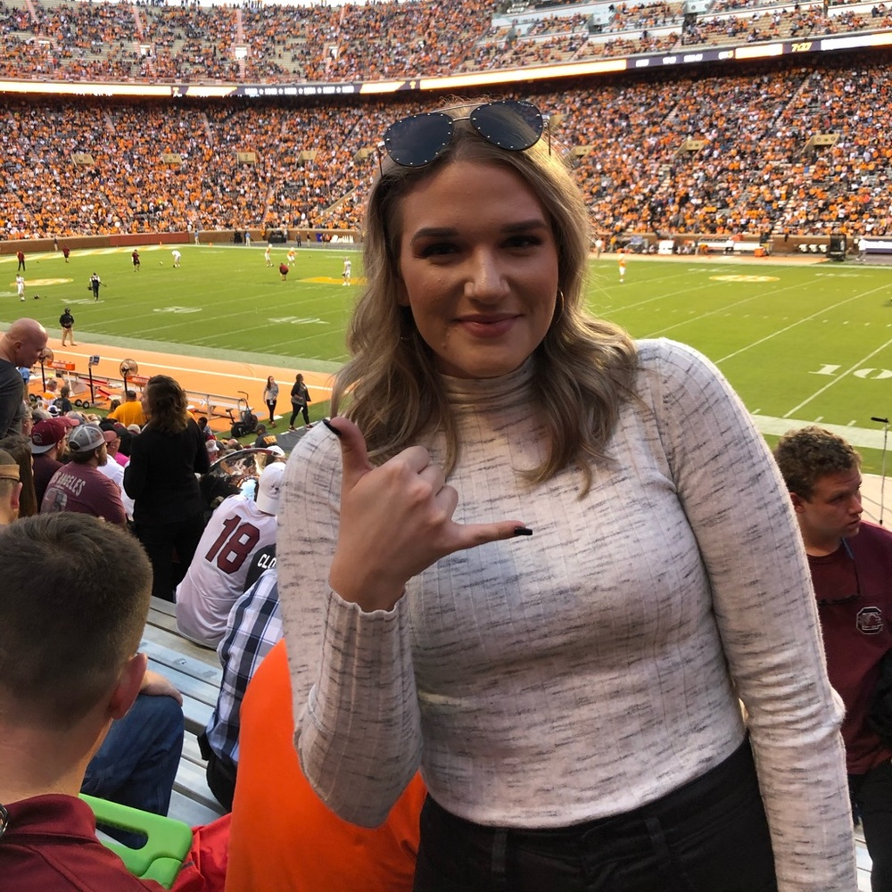 Grey marled topshop mock neck sweater